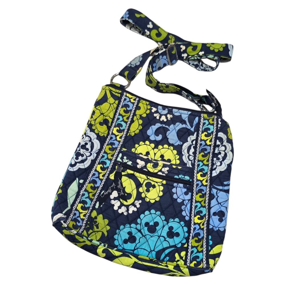 Vera Bradley Disney Parks Exclusive Where’s Mickey Pattern Crossbody Bag